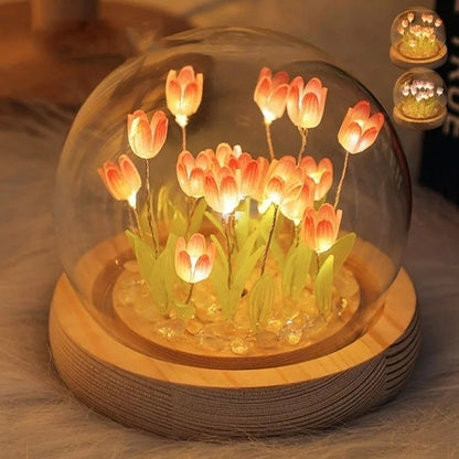 JARDIN DE TULIPANES SENCILLO Y ELEGANTE IDEAL PARA UN BUEN REGALO